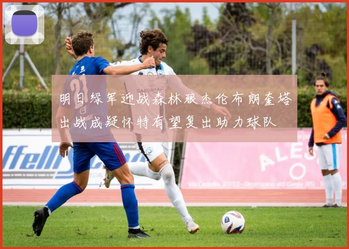 明日绿军迎战森林狼杰伦布朗奎塔出战成疑怀特有望复出助力球队