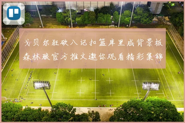 戈贝尔狂砍八记扣篮库里成背景板森林狼官方推文邀你观看精彩集锦